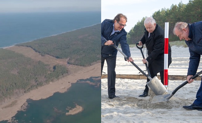 Przekop przez Mierzeję Wiślaną miał kosztować 880 mln, będzie kosztował prawie 2 miliardy