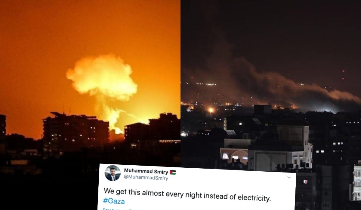 Popularny wpis mieszkańca Gazy: mamy tak prawie co noc, zamiast elektryczności