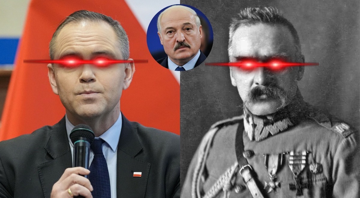 Łukaszenka przestrzega: Nawrocki jest całkowicie opętany duchem Józefa Piłsudskiego