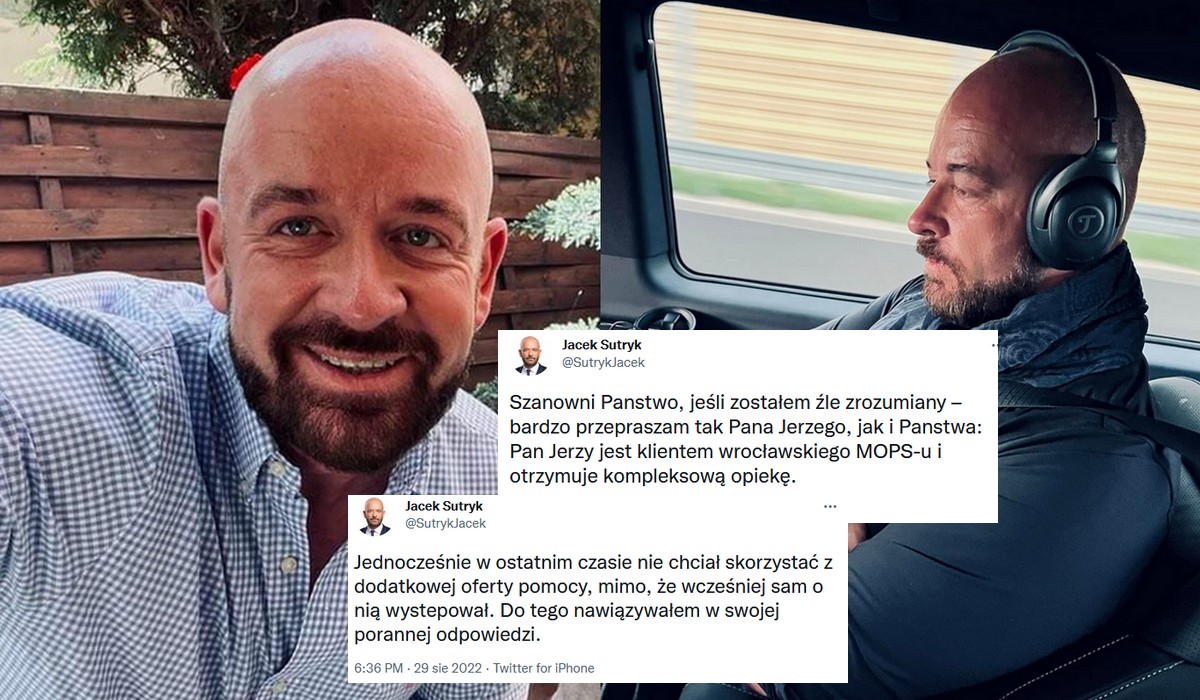 Prezydent Sutryk tłumaczy, że wcale nie olał niepełnosprawnego obywatela, ale chyba jednak olał