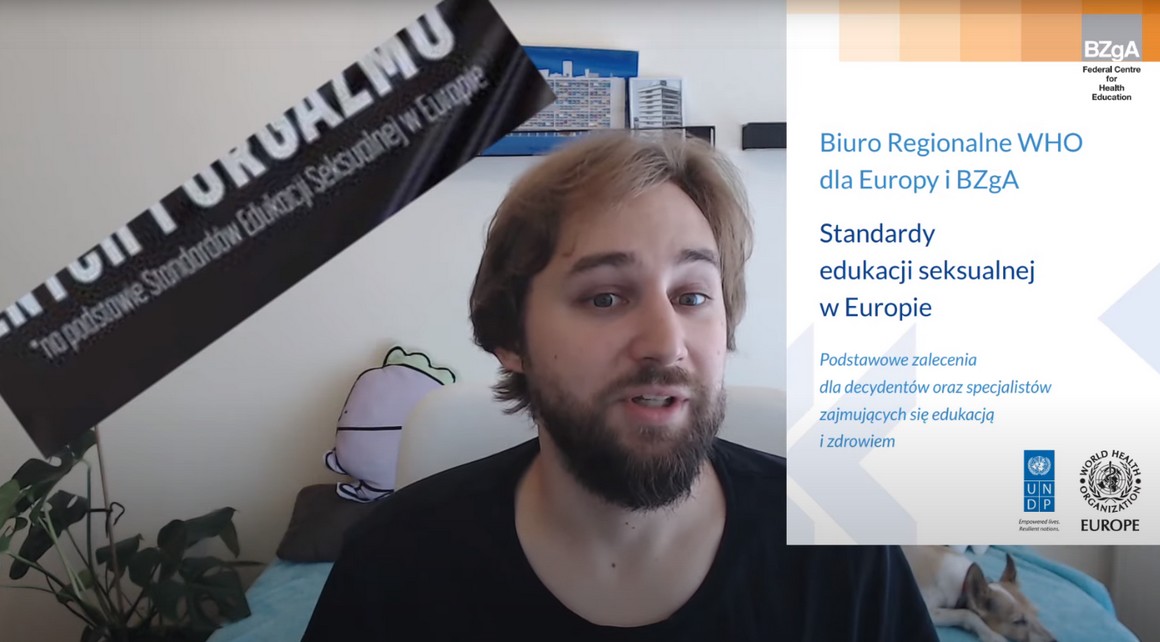 Dem w przerwie od kucy zajął się wyjaśnianiem WHO i edukacji se*sualnej i wyszło elegancko