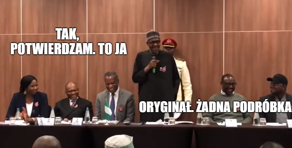 Prezydent Nigerii: "Nie jestem klonem"