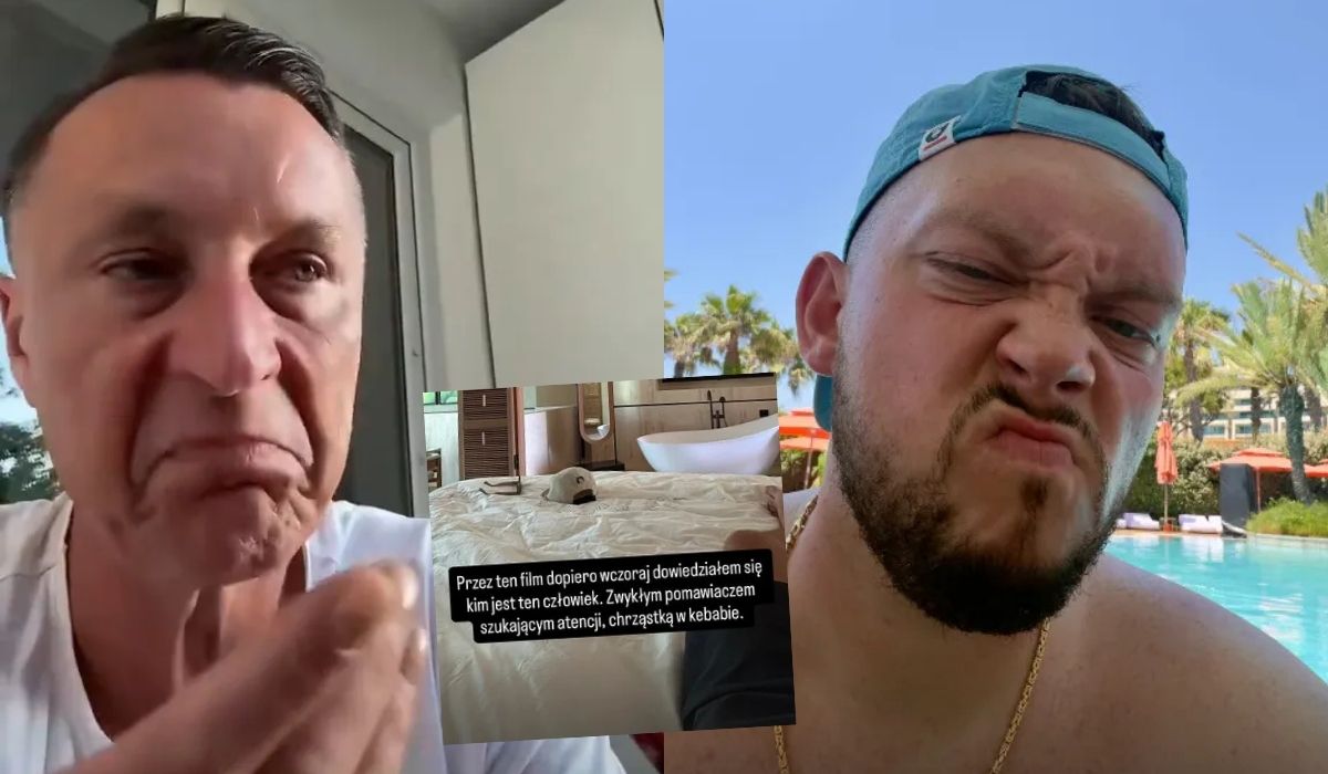Tomasz Hajto pohamował się i usunął film krytykujący Książula, ale influencer i tak mu odpowiedział
