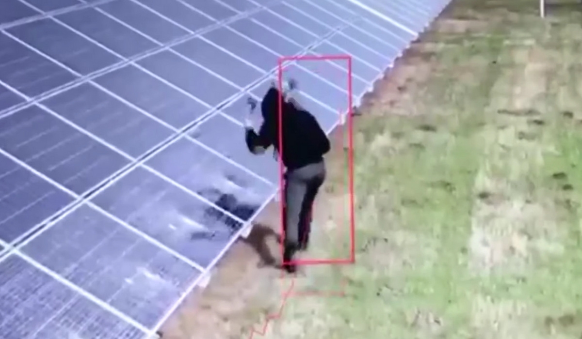 Żagań: policja złapała gościa, który zniszczył panele fotowoltaiczne młotkiem