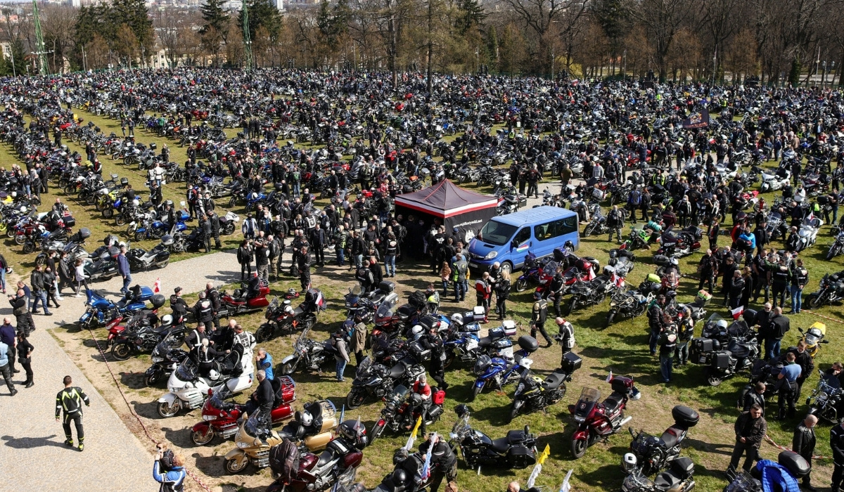 Częstochowa: zlot 10 tysięcy motocyklistów, organizatorzy zapewniają, że zatroszczyli się o zachowanie obostrzeń