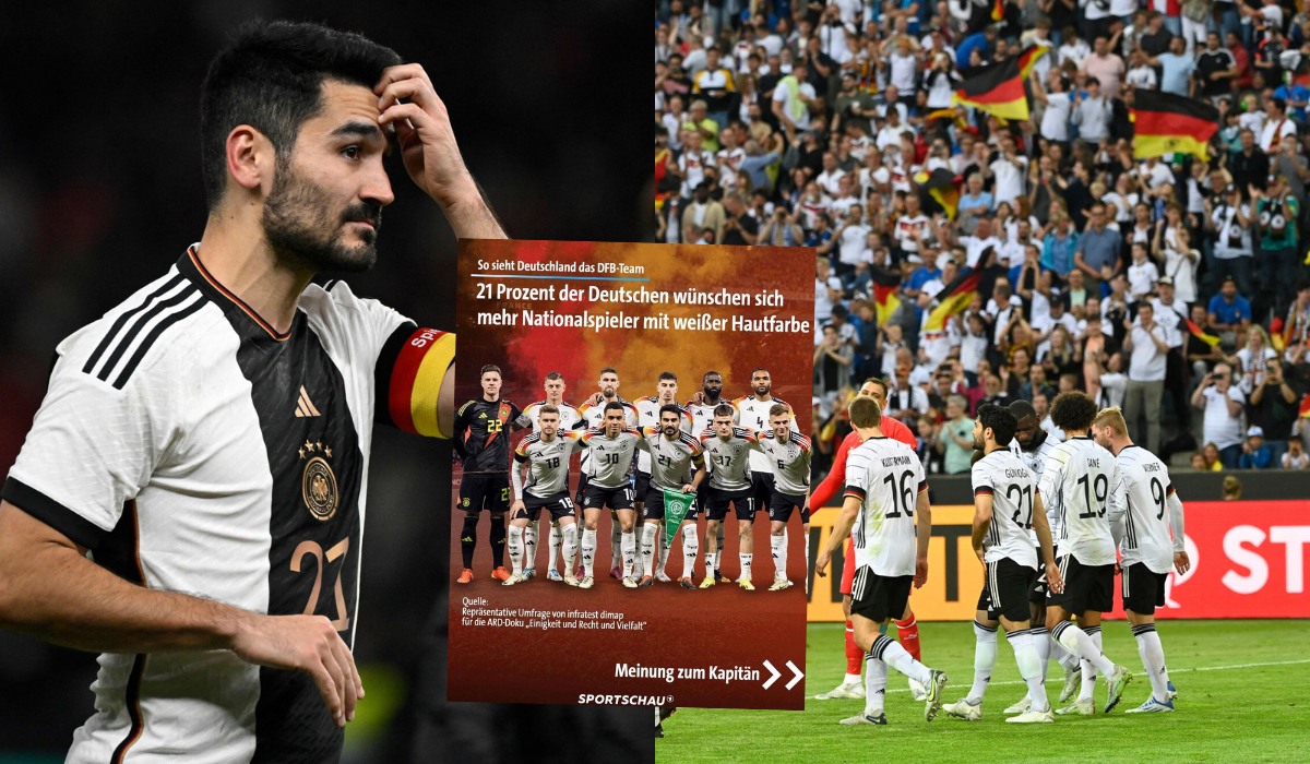 Niemcy: ankieta o tym, czy w reprezentacji powinno grać więcej osób o białej skórze, wywołała kontrowersje