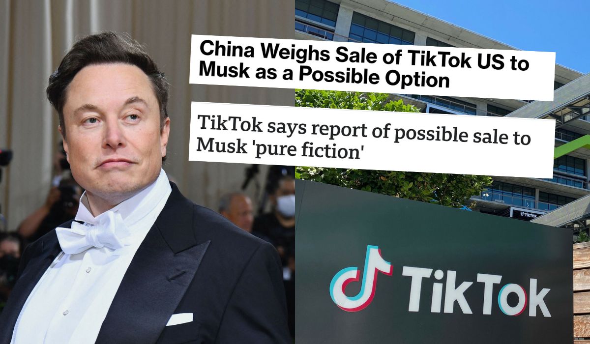 Media informują o potencjalnym wykupieniu TikToka przez Muska, firma tłumaczy, że to nieprawda