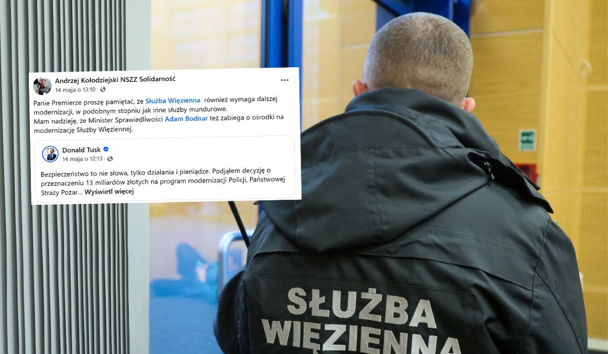 Służba Więzienna została olana przy przyznawaniu środków dla mundurowych, związkowcy zapowiadają demonstrację