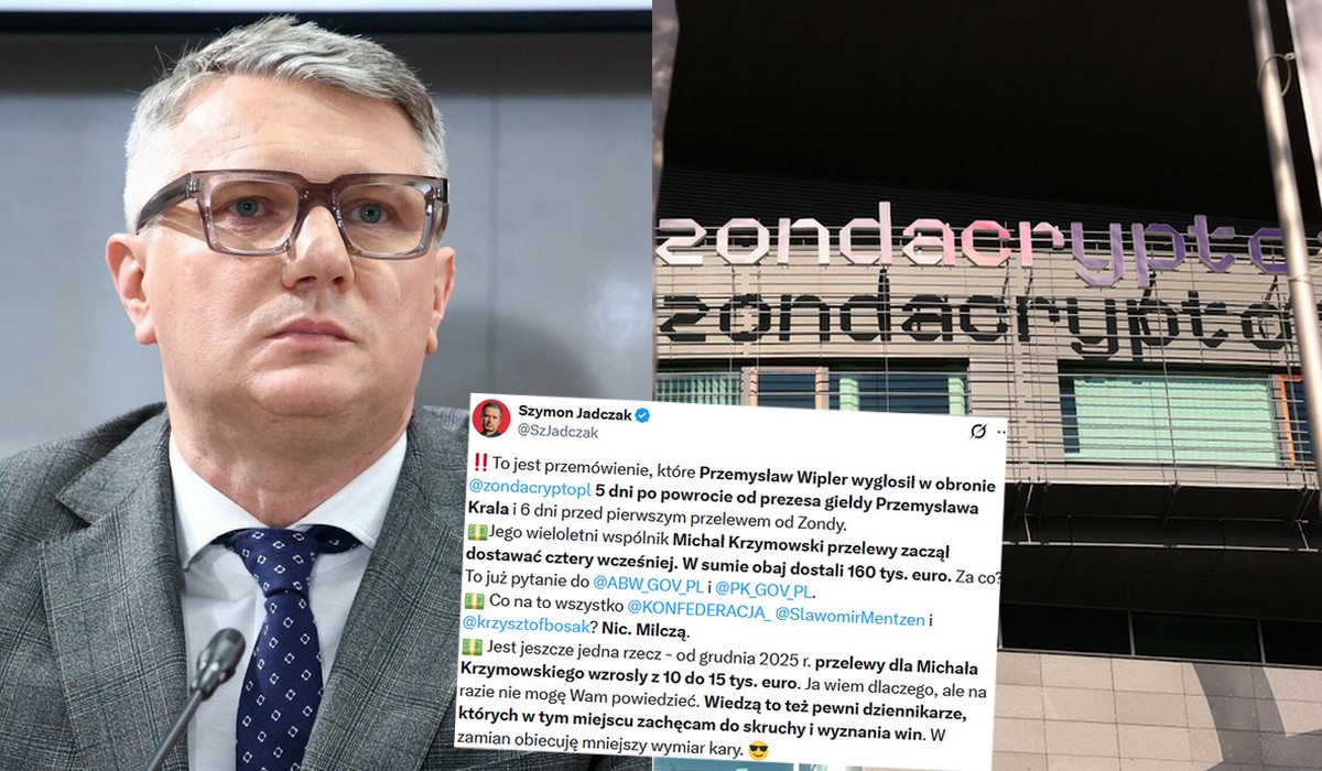 Money.pl: poseł Wipler spotkał się z prezesem Zondy, przytulił spory hajs na fundację, a potem bronił krypto w Sejmie