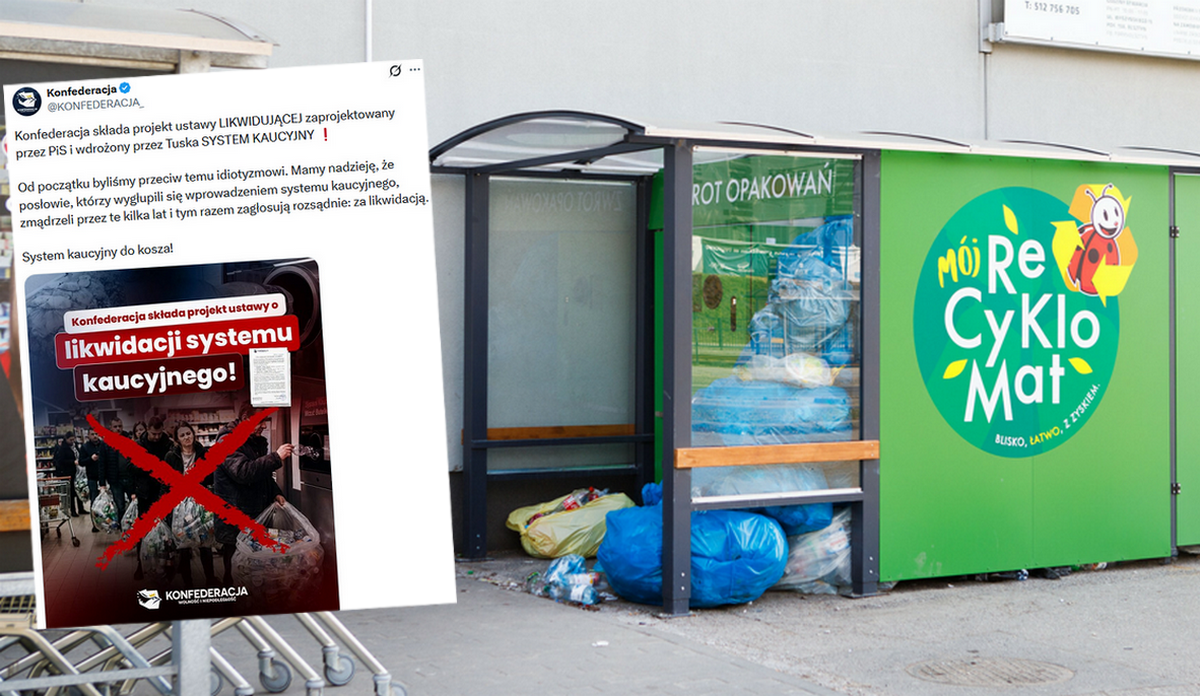 Posłowie Konfederacji żądają likwidacji systemu kaucyjnego, projekt trafił do Sejmu