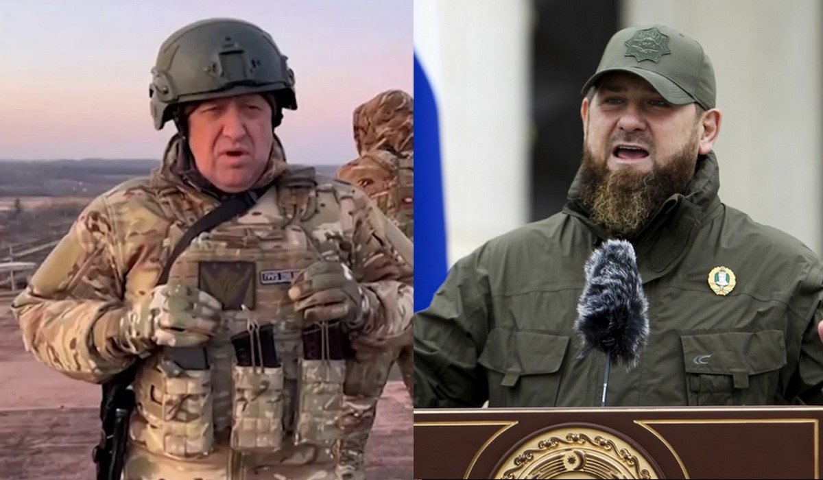 Kadyrow mówi, że chętnie zastąpi Prigożyna w walce o Bachmut
