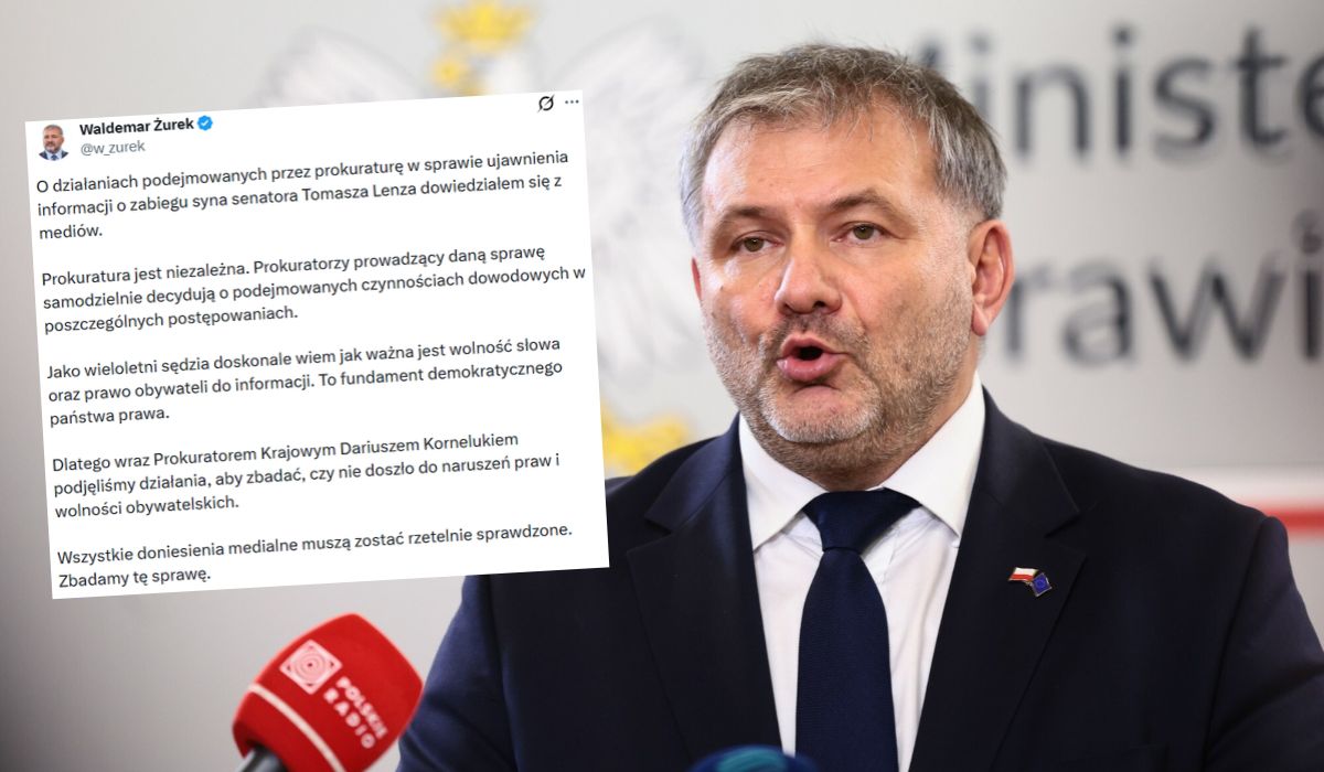 Minister Żurek też jest zdziwiony, że prokuratura trzepała dziennikarzy ujawniających aferę, a nie aferę