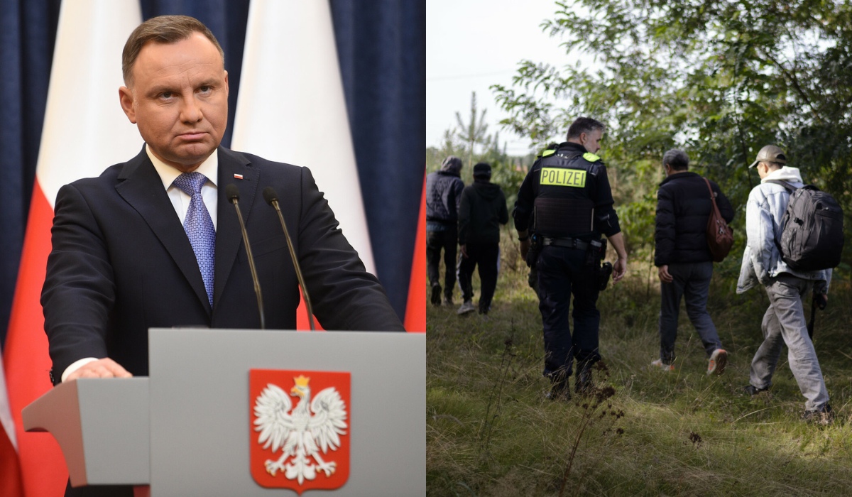 Przypadków zawracania migrantów z Niemiec do Polski było więcej, prezydent oburzony