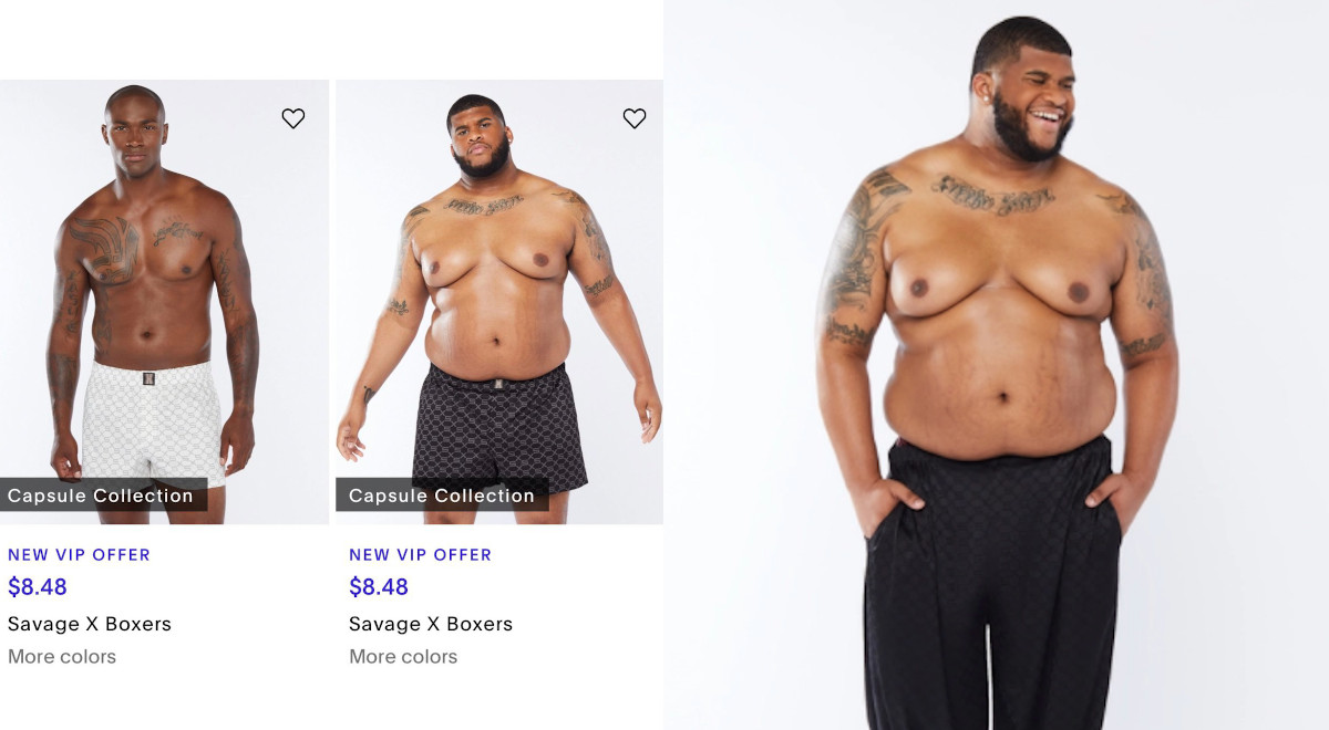 Rihanna do promowania ubrań wzięła modeli we wszystkich rozmiarach i ludzie łapią wzrusia