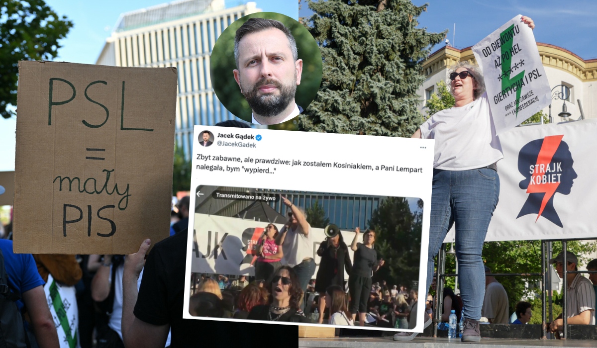 Niezręczna sytuacja: Lempart kazała wy****ć dziennikarzowi, bo pomyliła go z Kosiniakiem-Kamyszem