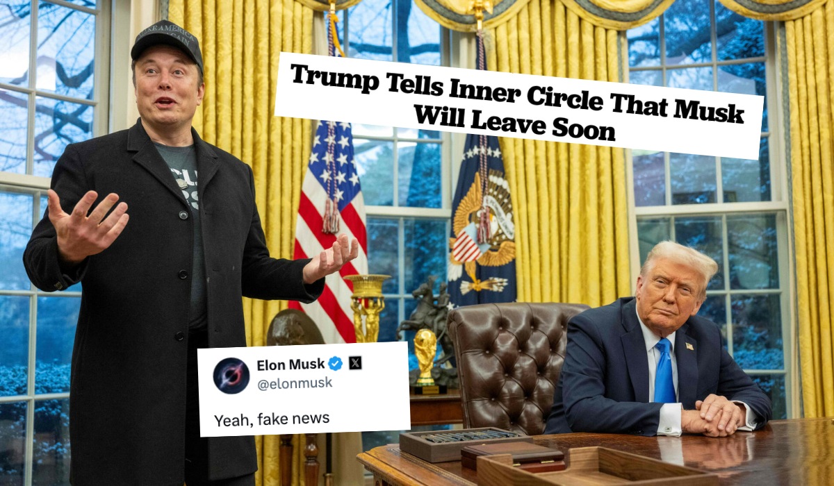 Musk dementuje doniesienia o tym, że ma wylecieć z administracji Trumpa