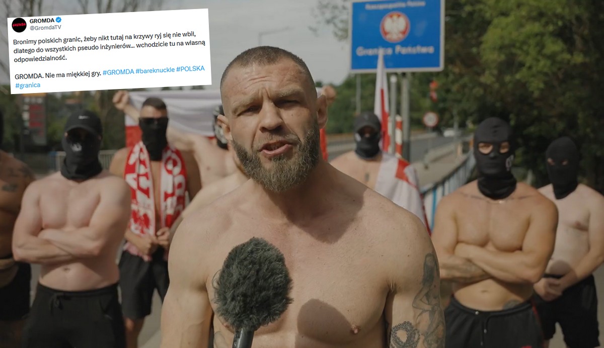 Organizacja Gromda dołączyła do marketingu granicowego i też deklaruje, że będzie bronić Polski przed pseudoinżynierami