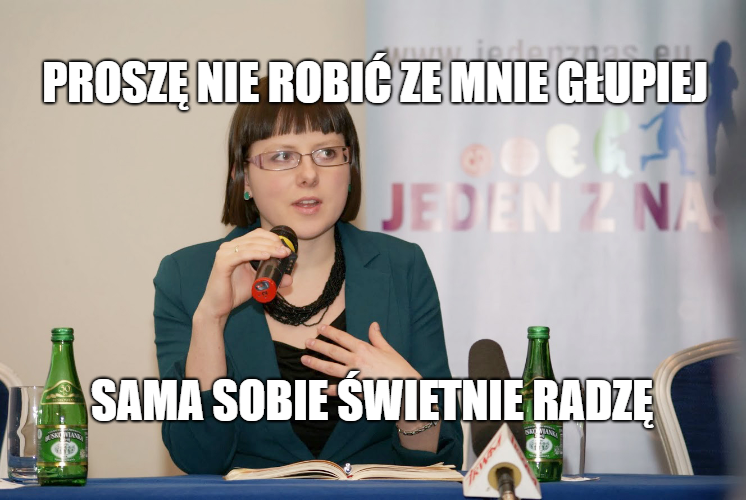 Kaja Godek w Parlamencie Europejskim chce zasiadać w radzie do spraw kobiet i równouprawnienia