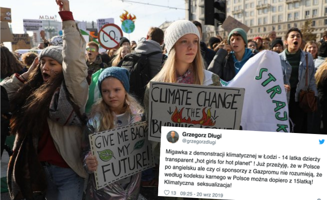 Poseł Kukiz’15 komentuje protesty: klimatyczna se*sualizacja 