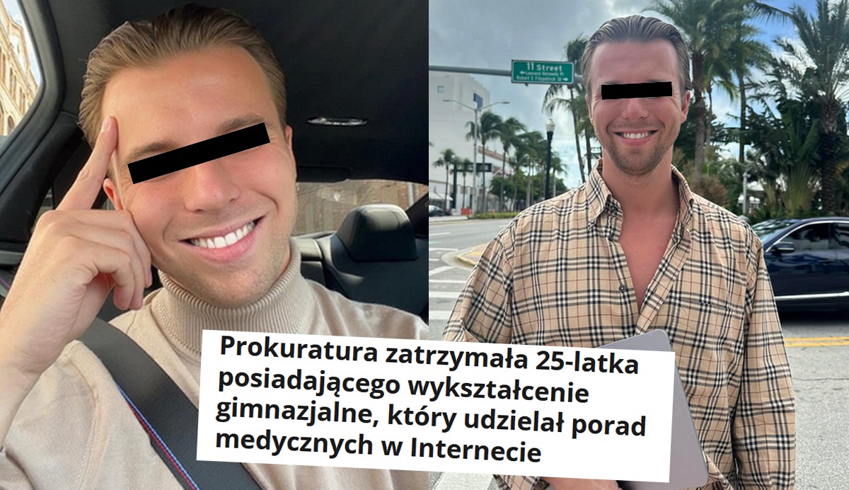 Oskar D., udający medycznego cudotwórcę został zatrzymany, nie przyznał się do winy