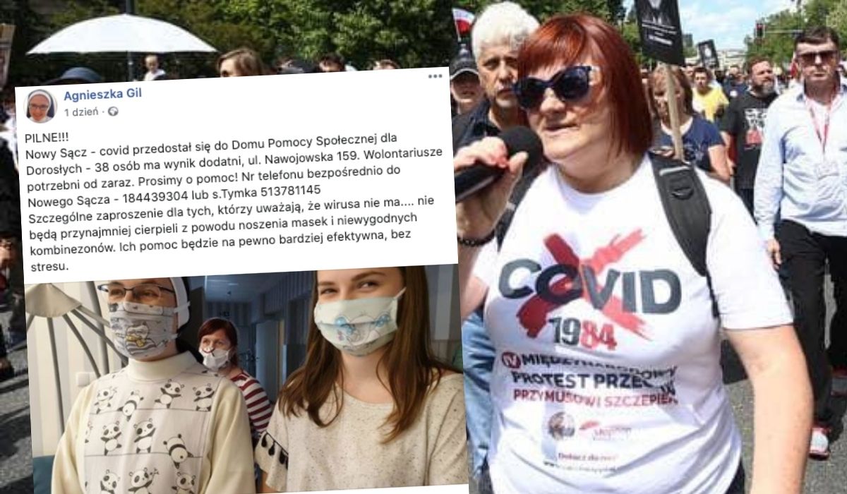 Nowy Sącz: antyszczepionkowcy i niewierzący w koronowirusa pilnie potrzebni w Domu Pomocy