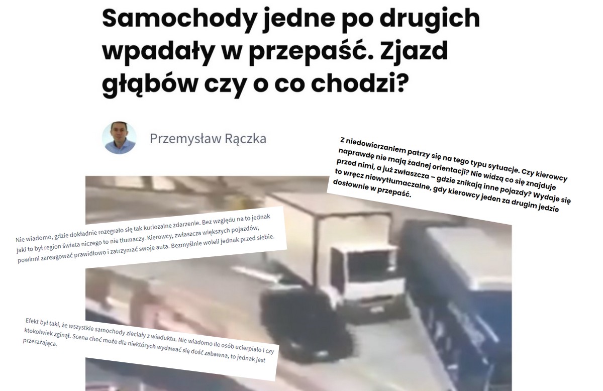 Dziennikarz serwisu WRC opisał w artykule wypadek z GTA V 