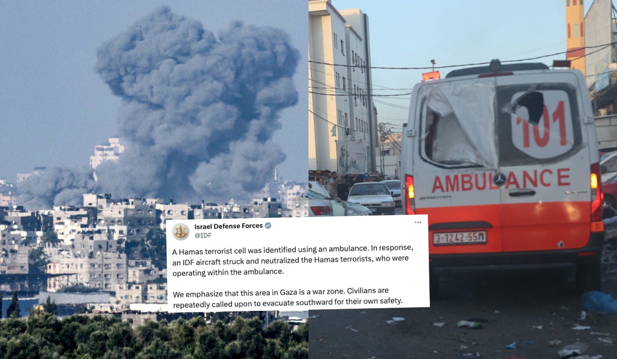 Izrael przyznaje, że ostrzelał karetkę w Strefie Gazy, ale upiera się, że była terrorystyczna