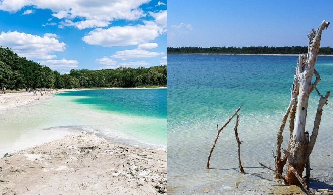 Elektrownia prosi, żeby nie odwiedzać "polskich Malediwów". "Ta woda szkodzi skórze"