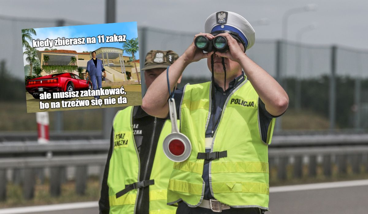 Policja zatrzymała kierowcę BMW kolekcjonującego zakazy, miał już 10 i znowu jechał jak w GTA