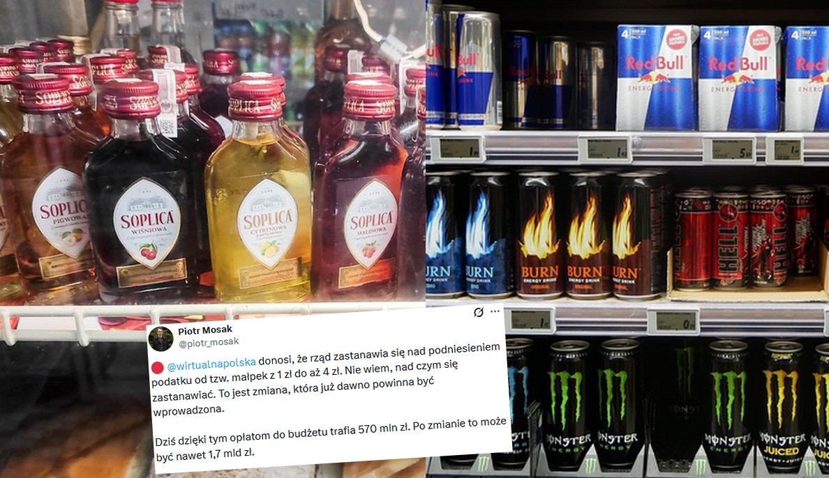 Rząd szykuje się do podwyżki podatku za małpki i energetyki, bo budżet średnio się spina