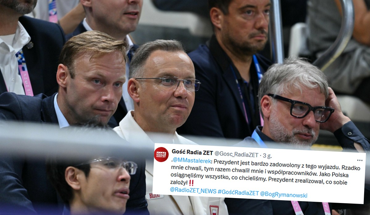 Mastalerek tłumaczy, że spotkanie Dudy z Trumpem wcale nie trwało kilku minut i cieszy się, bo Duda w końcu go pochwalił