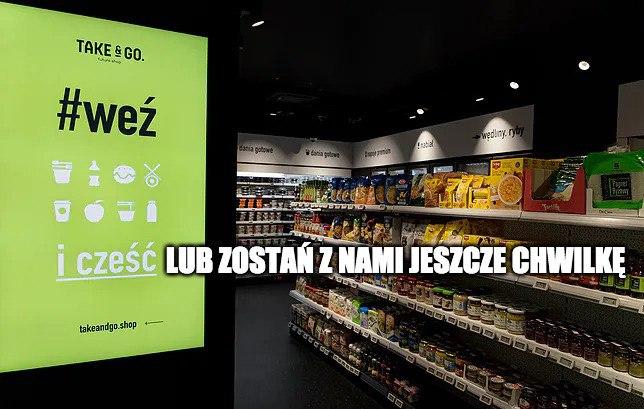 Poznań: klient utknął w bezkasowym sklepie, bo rozładował mu się telefon