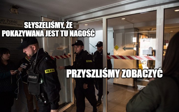 Gdańsk: policja przyjechała do teatru po donosie o demoralizacji i wylegitymowała widzów