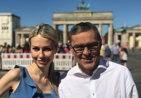 "Z @cezarygmyz o poranku"