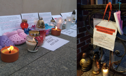 Protest przeciwko pe*ofilii w Kościele: "Oskarżamy pe*ofilów, wierzymy ofiarom"