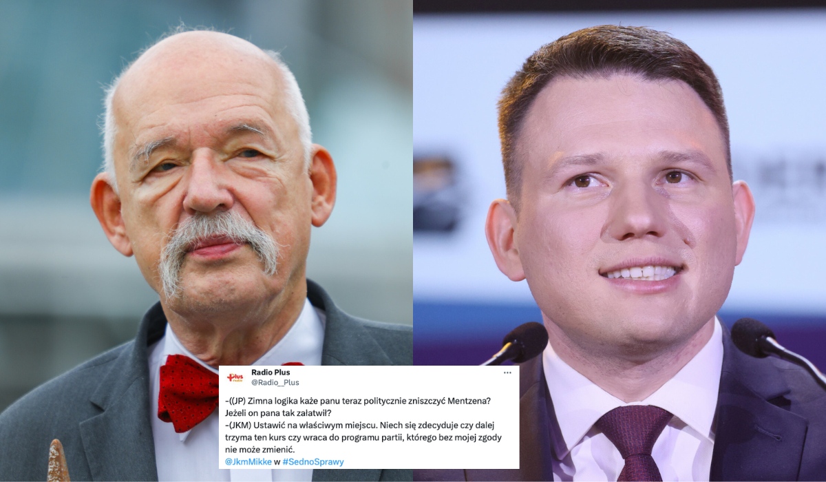 Korwin-Mikke przyznaje, że w kampanii gadane było sporo głupot, a Mentzena trzeba "usadzić"