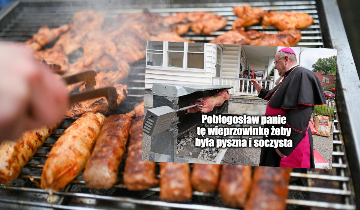 Większość polskich biskupów udzieliła dyspensy na smażenie kiełbaski w majówkę