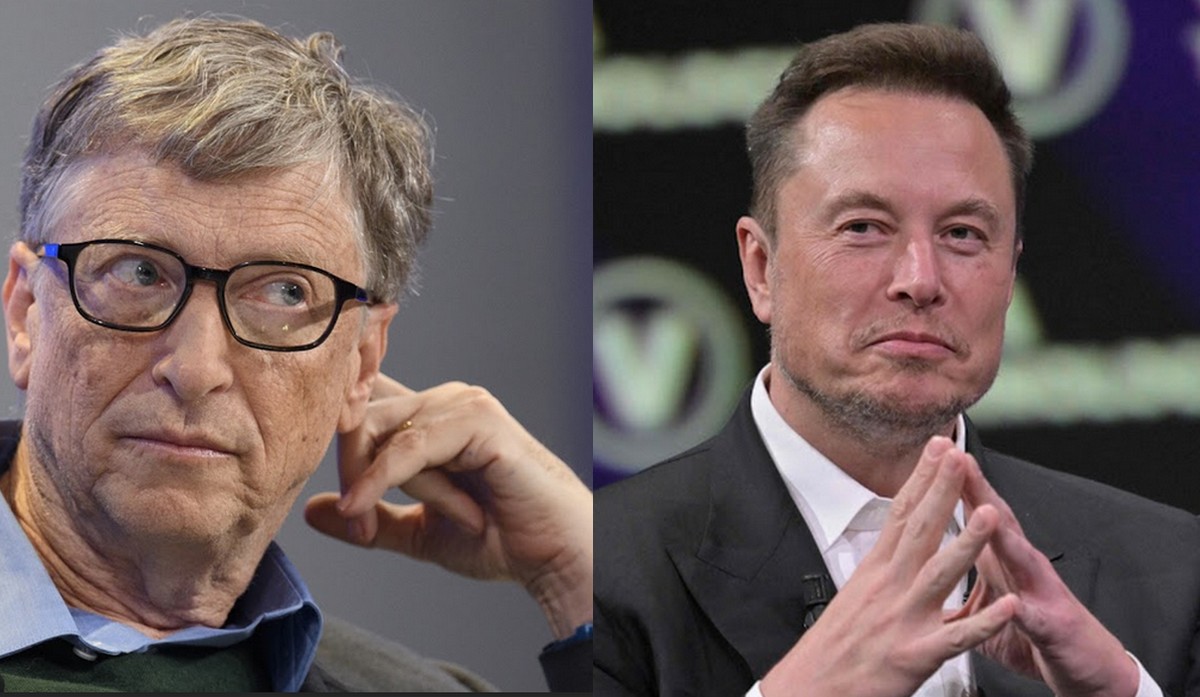 Bill Gates potępił Elona Muska za popieranie skrajnie prawicowych polityków
