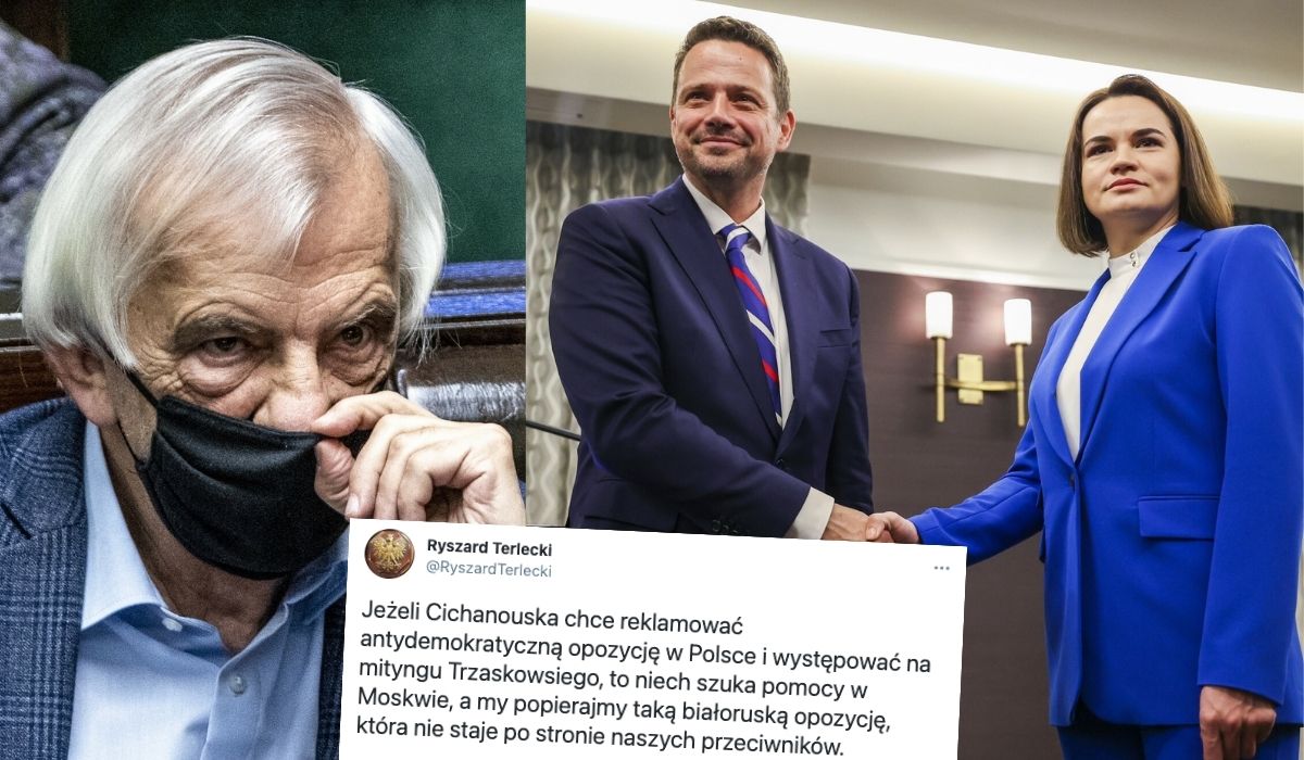 Liderka białoruskiej opozycji urażona burackim wpisem polityka PiS: "to nie jest w porządku"