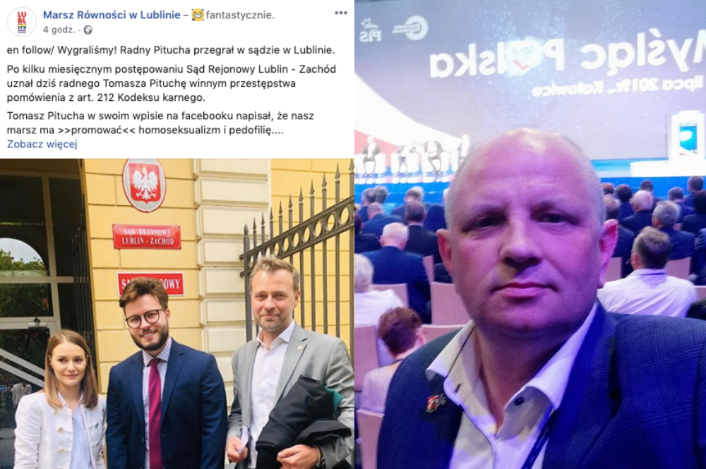 Lublin: radny skazany za zniesławienie organizatora Marszu Równości 