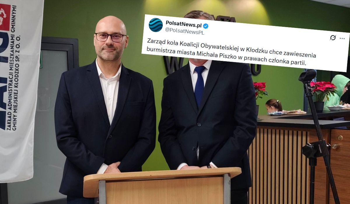 Burmistrz Kłodzka twierdzi, że nagrania, na których obraża mieszkańców i strażaków są zmanipulowane