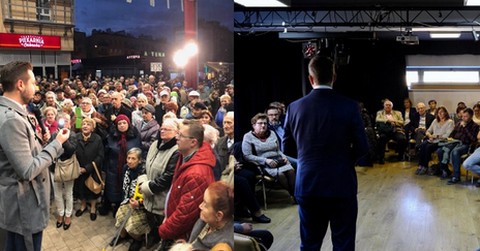 Dziennikarz Rzeczpospolitej: "Na spotkaniach z Jakim tłumy, u Trzaskowskiego pustki. Daje do myślenia"