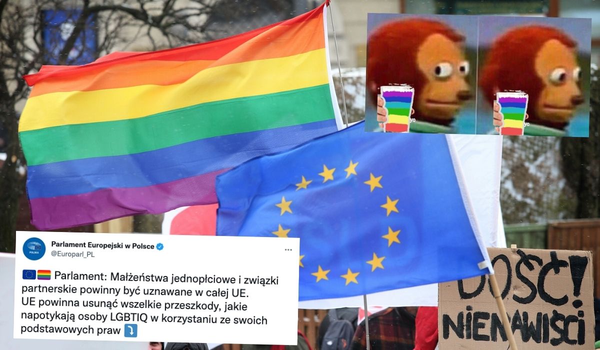 Parlament Europejski: małżeństwa jednopłciowe powinny być uznawane we wszystkich państwach i już