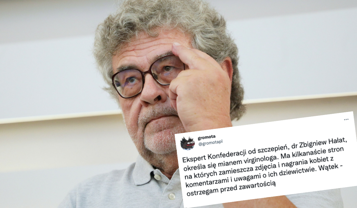 "Ekspert" Konfederacji ma stronę "dziewicolog" z robionymi na ulicy zdjęciami nastolatek