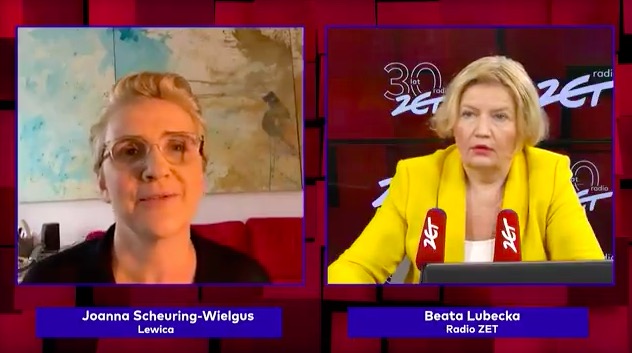 Scheuring-Wielgus poprosiła by skrócić program w Zetce, bo na 8.30 idzie na fitness