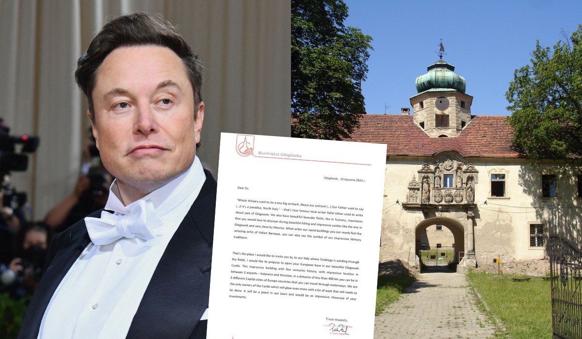 Burmistrz Głogówka próbuje przekonać Elona Muska, że okoliczny zamek byłby świetnym miejscem na siedzibę jego firmy