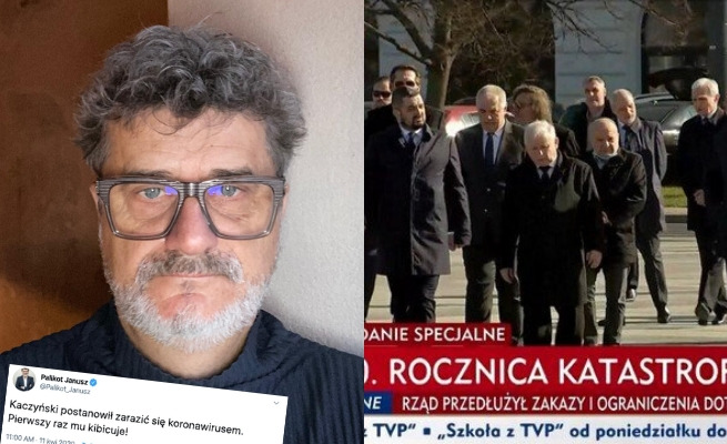 Palikot: Kaczyński postanowił zarazić się koronawirusem. Pierwszy raz mu kibicuję