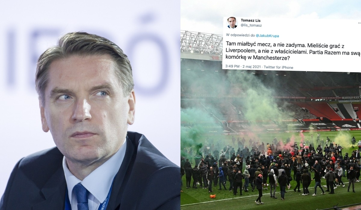 Tomasz Lis na koniec ciągu atakowania Lewicy pyta partię Razem o zamieszki w Manchesterze