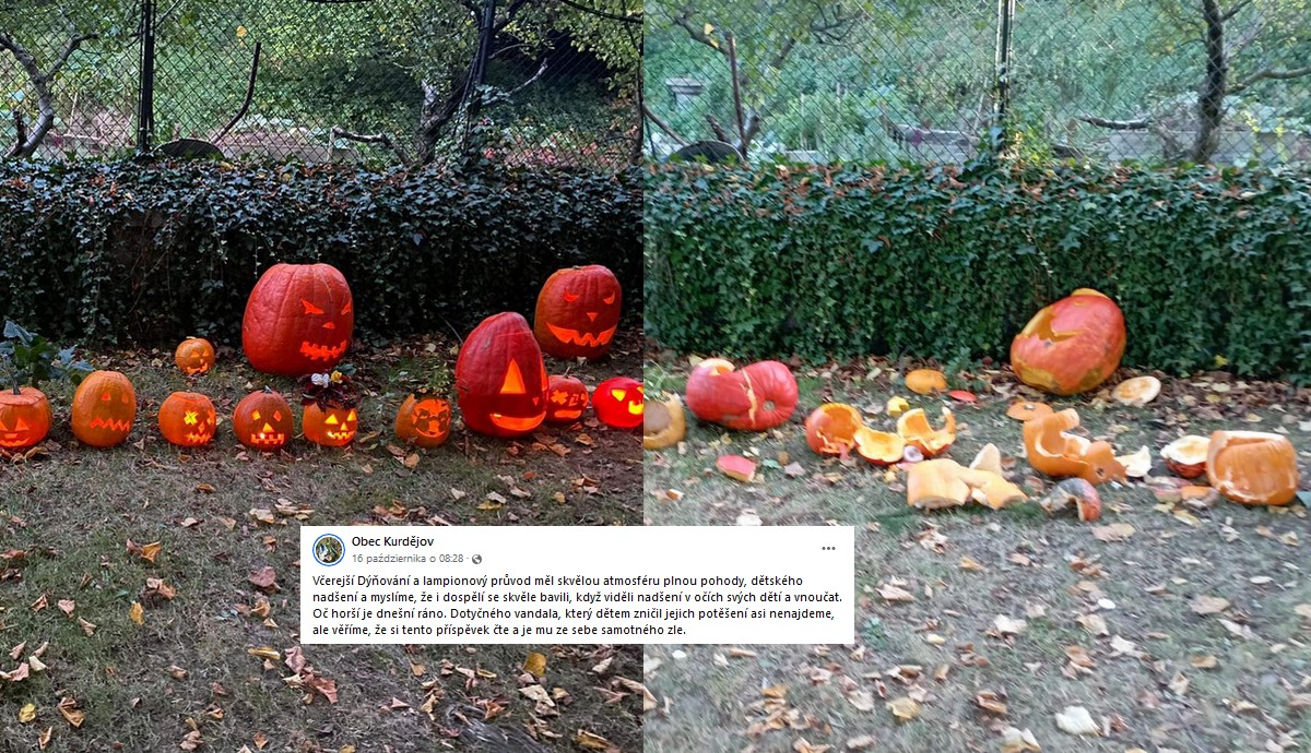 


Czechy: ksiądz niszczyciel dobrej zabawy rozwalił dzieciom dynie halloweenowe


