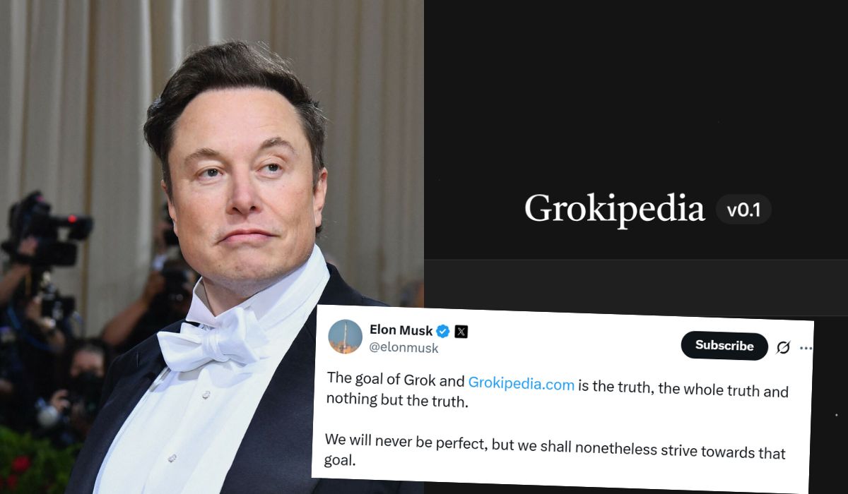 Musk uruchomił swoją wersję Wikipedii, Grokipedia ma być "prawdziwsza" i nie podlegać cenzurze